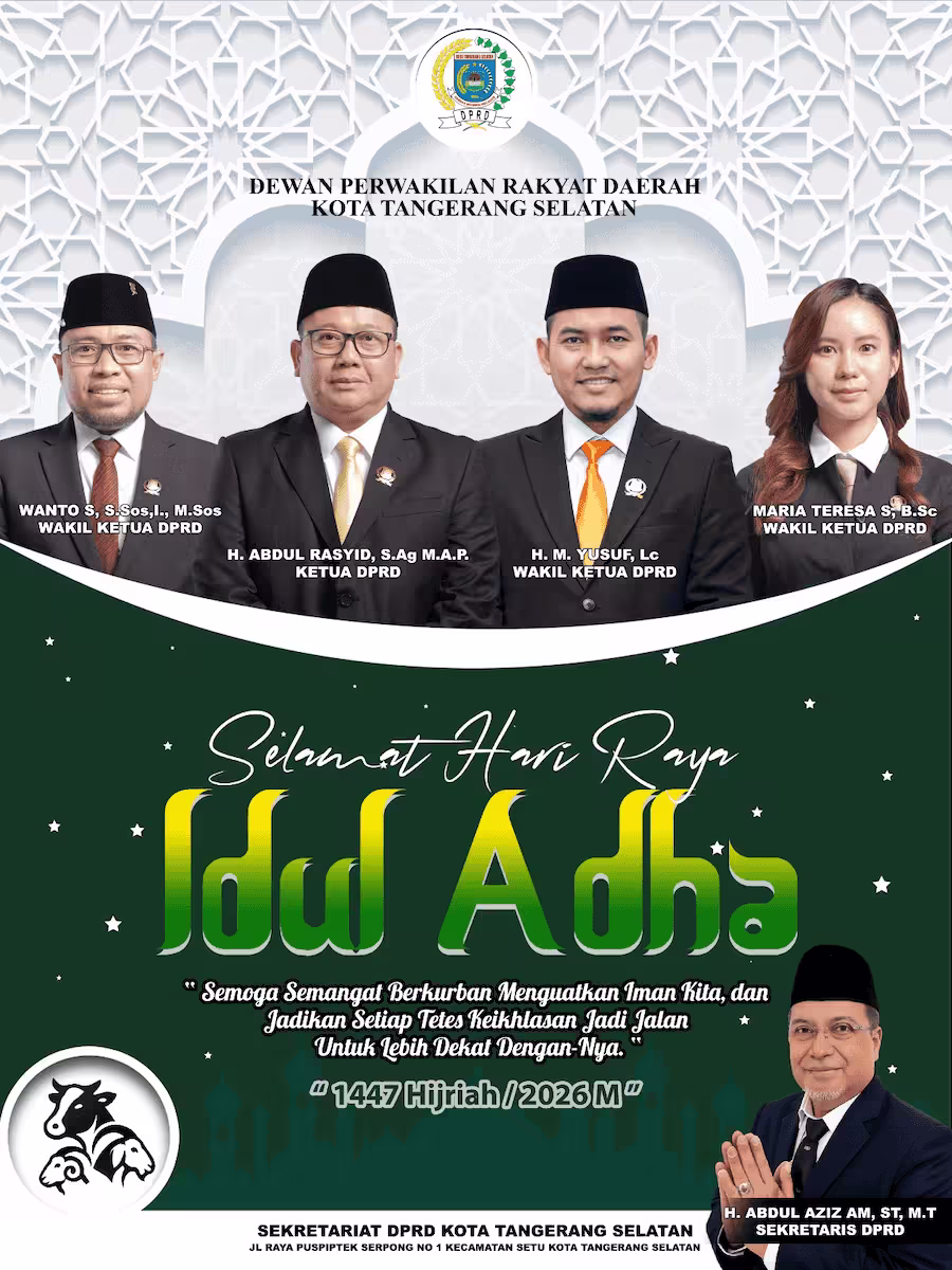 iduladha sekdprd tangsel